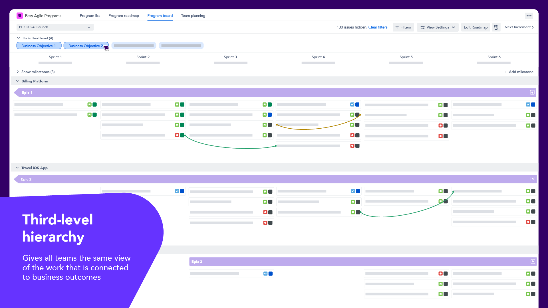 screenshot of Easy Agile Programs